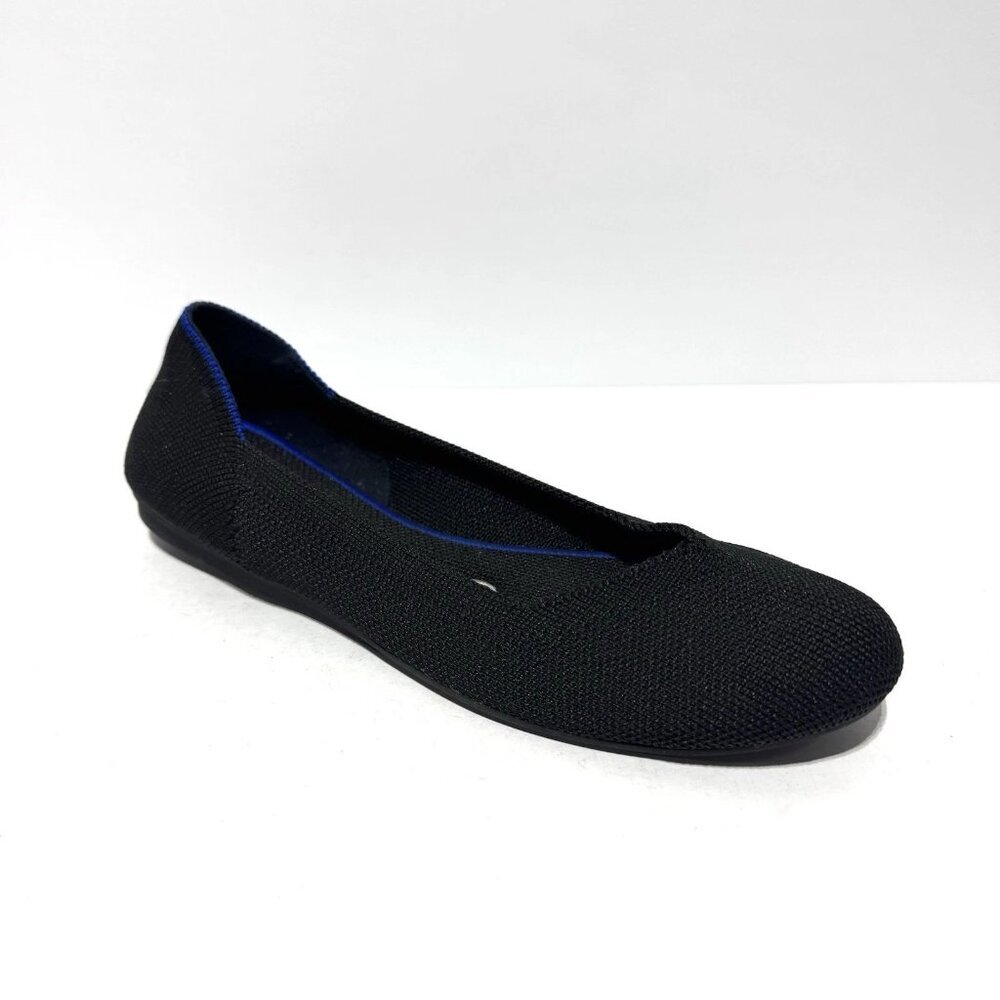 Rothy’s Womens The Flat Black Size 6 M